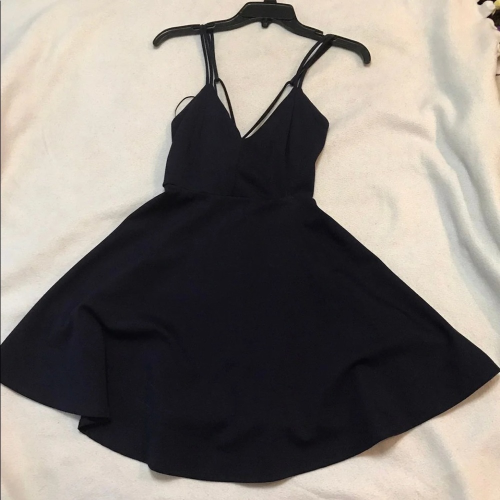 Blue semi formal dress